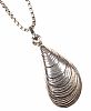 STERLING SILVER SHELL NECKLACE at Ross's Online Art Auctions