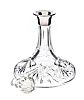 CUT GLASS DECANTER WITH SILVER MOUNT at Ross's Online Art Auctions
