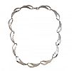 STERLING SILVER NECKLACE BY THE STEENSONS at Ross's Online Art Auctions