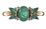 9CT GOLD EMERALD RING at Ross's Online Art Auctions