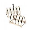 PAIR OF SILVER TOAST RACKS at Ross's Online Art Auctions