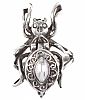 STERLING SILVER INSECT LOCKET RING at Ross's Online Art Auctions
