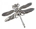SILVER BUTTERFLY BROOCH at Ross's Online Art Auctions