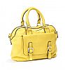 BODEN LEATHER YELLOW HANDBAG at Ross's Online Art Auctions