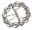 VINTAGE STERLING SILVER PASTE BUCKLE at Ross's Online Art Auctions