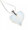 STERLING SILVER LALIQUE PENDANT & CHAIN at Ross's Online Art Auctions