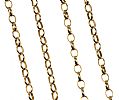 9CT GOLD CABLE-LINK CHAIN at Ross's Online Art Auctions