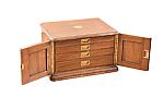 VICTORIAN MAHOGANY CUTLERY CABINET at Ross's Online Art Auctions