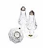 WATERFORD CRYSTAL CONDIMENTS & DESK CLOCK at Ross's Online Art Auctions