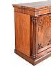 WILLIAM IV MAHOGANY TWO DRAWER SIDE CABINET at Ross's Online Art Auctions