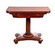 WILLIAM IV TURNOVER LEAF TEA TABLE at Ross's Online Art Auctions