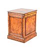 FINE WALNUT TWO DRAWER FILING CABINET at Ross's Online Art Auctions