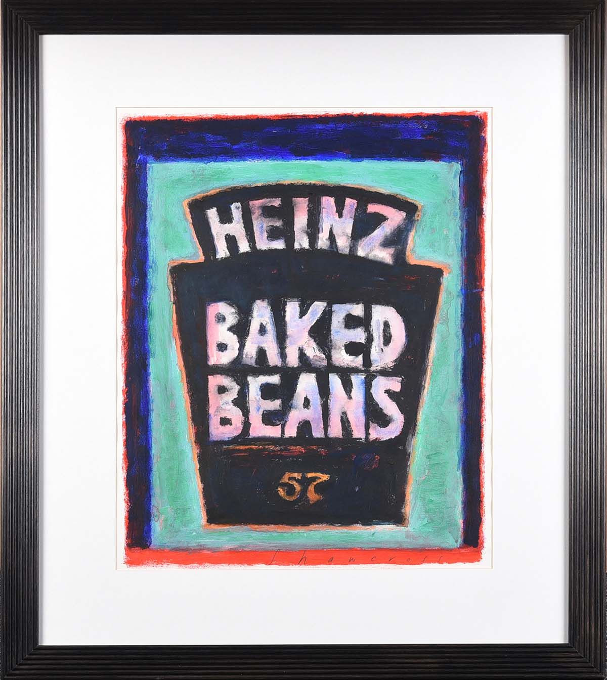 HEINZ BAKED BEANS by Neil Shawcross RHA RUA at Ross's Online Art Auctions