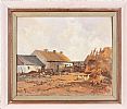 COUNTY DOWN HOMESTEAD by Maurice Canning  Wilks ARHA RUA at Ross's Online Art Auctions