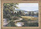 OVERLOOKING STRANGFORD LOUGH by Frank Fitzsimons at Ross's Online Art Auctions