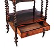 VICTORIAN ROSEWOOD WHAT-NOT at Ross's Online Art Auctions