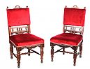 PAIR OF VICTORIAN SIDE CHAIRS at Ross's Online Art Auctions