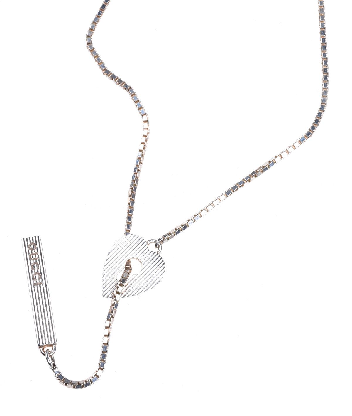 GUCCI STERLING SILVER NECKLACE at Ross's Online Art Auctions