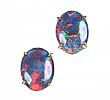 9CT GOLD OPAL EARRINGS at Ross's Online Art Auctions
