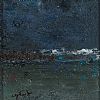 SEA SPLASH AGAINST A DARK SKY by Colin Flack at Ross's Online Art Auctions