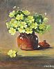 YELLOW PRIMROSES by Marjorie Wilson at Ross's Online Art Auctions