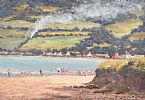 BEACH AT WATERFOOT, COUNTY ANTRIM by J.F. McAllister at Ross's Online Art Auctions