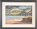 BEACH AT WATERFOOT, COUNTY ANTRIM by J.F. McAllister at Ross's Online Art Auctions