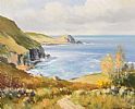 TORR HEAD, COUNTY ANTRIM by Maurice Canning  Wilks ARHA RUA at Ross's Online Art Auctions