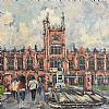 QUEENS UNIVERSITY, BELFAST by Keith Dury at Ross's Online Art Auctions