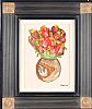 STILL LIFE FLOWERS by T. Dale at Ross's Online Art Auctions
