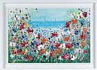 WILD FLOWERS BY THE SHORE by Lorna Millar at Ross's Online Art Auctions