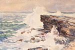 FILEY BRIGG by Ernest E. Hanford at Ross's Online Art Auctions