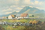 IN THE MOURNES NEAR ANNALONG by William Henry Burns at Ross's Online Art Auctions