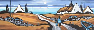 THE MOONLIT BAY by J.P. Rooney at Ross's Online Art Auctions