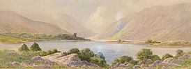 GLENVEAGH CASTLE, DONEGAL by George W.  Morrison at Ross's Online Art Auctions