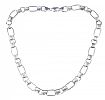 STERLING SILVER FANCY-LINK NECKLACE at Ross's Online Art Auctions