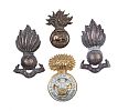 ROYAL ARMY CHAPLAIN'S CAP BADGE & OTHER BADGES at Ross's Online Art Auctions