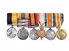 COLLECTION OF WAR MEDALS at Ross's Online Art Auctions