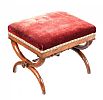 WILLIAM IV ROSEWOOD STOOL at Ross's Online Art Auctions