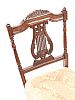 PAIR OF EDWARDIAN MAHOGANY OCCASIONAL CHAIRS at Ross's Online Art Auctions