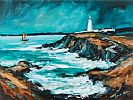 FANAD HEAD LIGHTHOUSE by Patrick Murphy at Ross's Online Art Auctions