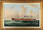 SS UMTALI by Charles Kensington at Ross's Online Art Auctions