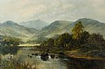 IN THE HIGHLANDS by Scottish School at Ross's Online Art Auctions