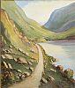 THE GAP OF DUNLOE, COUNTY KERRY by J.J. O'Neill at Ross's Online Art Auctions