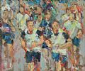 THE BELFAST MARATHON by Vittorio Cirefice at Ross's Online Art Auctions