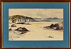 MARBLE HILL STRAND, DONEGAL by Rowland Hill RUA at Ross's Online Art Auctions