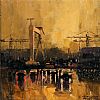 HARLAND AND WOLFF EXODUS by Colin H. Davidson at Ross's Online Art Auctions
