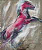 THE RED STALLION by Con Campbell at Ross's Online Art Auctions