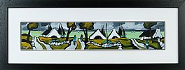THE EVERGREEN VILLAGE by J.P. Rooney at Ross's Online Art Auctions