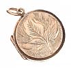 9CT GOLD LOCKET PENDANT at Ross's Online Art Auctions